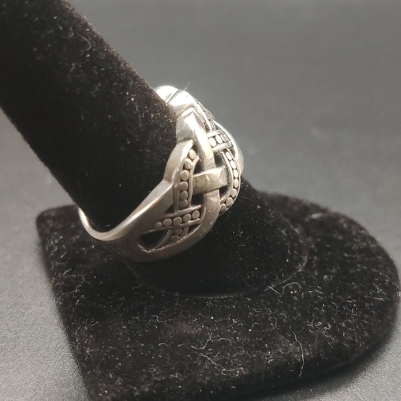 Sterling Silver Ring Interwave - Picture 4 of 8